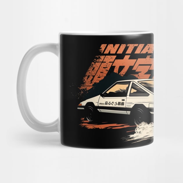 Initial D - Toyota Sprinter Trueno AE86 by DesignedbyWizards